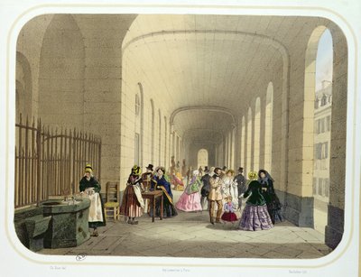 Vichy的Great Grille和Well Chomel Water Sources 作者 查尔斯·布尔